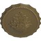 Ekena Millwork Oxford Ceiling Medallion, Hand-Painted Mississippi Mud, 16 7/8"W x 11 3/4"H x 1 1/2"P CM16OXMMF - alternate 2